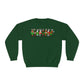 Reindeer Medley Sweatshirt Forest Green