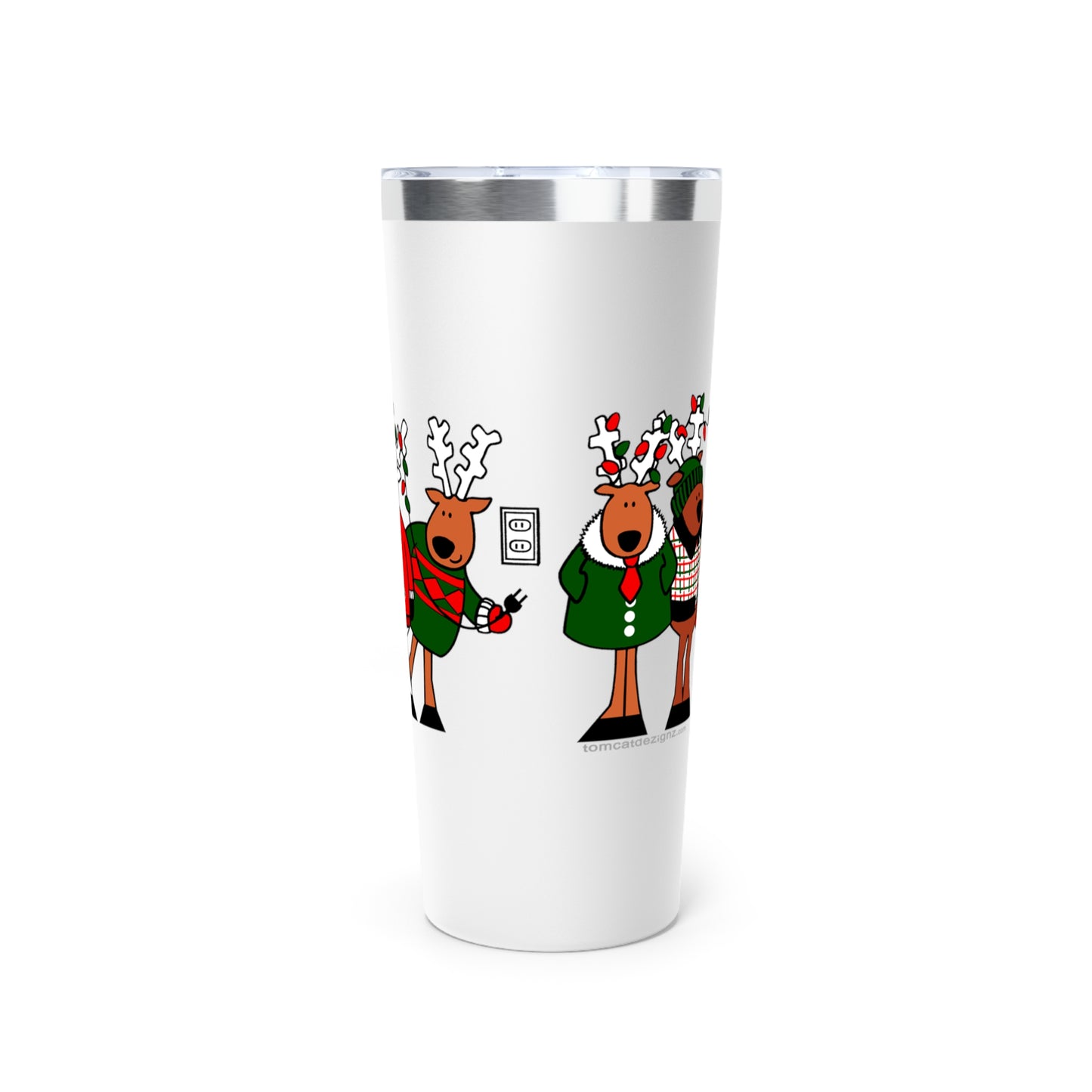 Reindeer Medley Tumbler 22oz