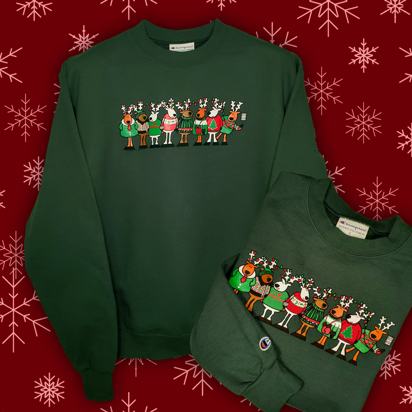 Reindeer Medley Sweater