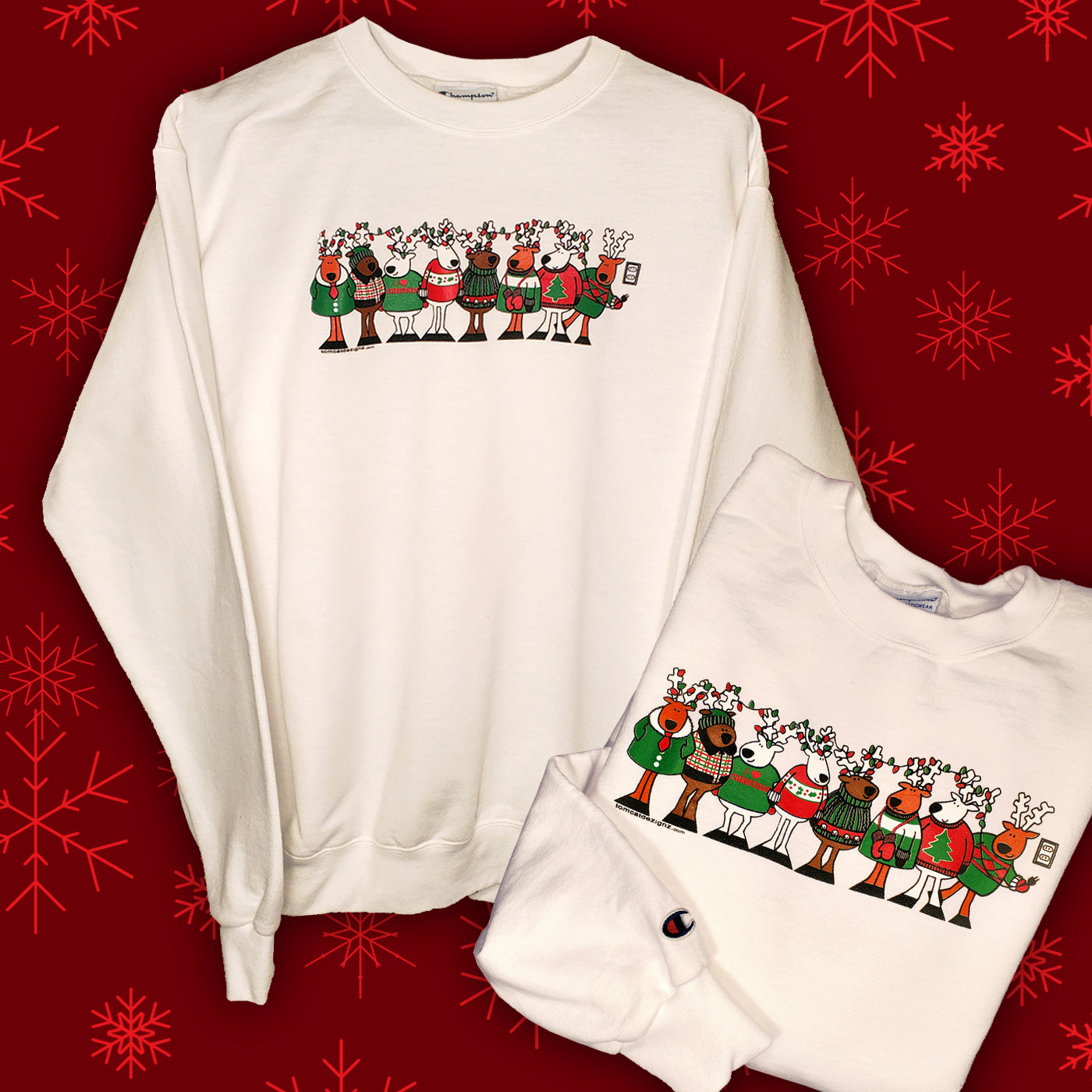 Reindeer Medley Sweater