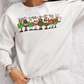 Reindeer Medley Sweatshirt White Snow