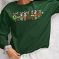 Reindeer Medley Sweatshirt Forest Green