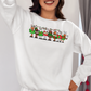 Reindeer Medley Sweatshirt White Snow